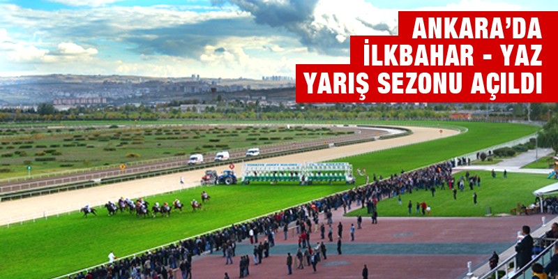 Ankara’da İlkbahar - Yaz yarış sezonu açılışında Şartlı 1 Koşusu’nda 1. 2. 3. eküri olarak koşuyu bitirdiler