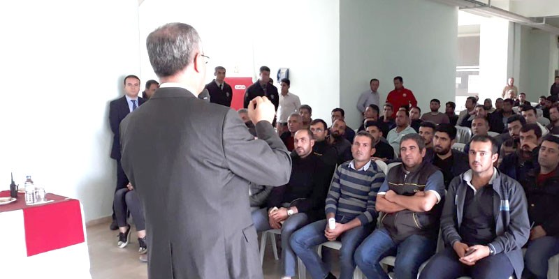 Şanlıurfa'da 7 Kasım Perşembe günü seyisler için zorunlu eğitim kapsamında kurs düzenlendi