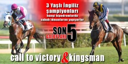 3 Yaşlı İngiliz şampiyonları hangi hipodromlarda sabah idmanlarını yapıyorlar, son 5 galopları