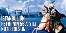 İSTANBUL Fethinin 567 Yıl dönümü Boğazda muhteşem havai fişek gösterisi ile kutlandı.
