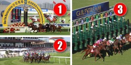24 Mayıs Pazar günü Hong-Kong SHA TIN, Almanya BADEN BADEN ve Amerika GULFSTREAM PARK Hipodromlarındaki yarışlarda toplamda 5 ALTILI GANYAN oynanacaktır