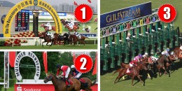 09 Mayıs Cumartesi günü Hong-Kong SHA TIN, Almanya MÜLHAİM ve Amerika GULFSTREAM PARK 3 ayrı hipodromda 5 altılı ganyan