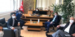 Jokeyler Derneği, TYAYSD Başkanı Talip ÖZTÜRK'ü ziyaret etti