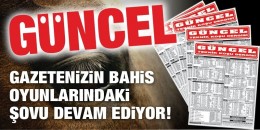 6'lı Ganyan, İkili ve Çifte bahis oyunları GÜNCEL'den sorulur (25.07 - 02.08 tarihleri arası)
