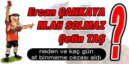 Ercan Çankaya ve Mert Ali Solmaz tartı mahalinde disiplini bozmak sinkaflı sözler kullanmaktan ceza aldılar