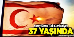 Yavru Vatan Kuzey Kıbrıs Türk Cumhuriyet 37. Yıldönümü kutlu olsun.