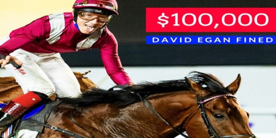MISHRIFFI Jokeyi DAVID EGAN neden 100.000 dolar para cezası aldı.