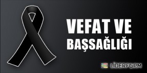 Vefat ve Başsağlığı