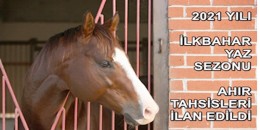 2021 yılı İlkbahar - Yaz Sezonu ahır tahsisleri ilan edildi