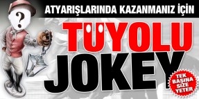 At yarışlarında kazanmanız için TÜYOLU JOKEY tek başına size yeter. İşte İspatı!!!