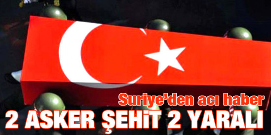 Milli Savunma Bakanlığı, Fırat Kalkanı Harekatı bölgesinde kirpi aracına teröristlerce yapılan saldırıda, 2 askerin şehit olduğu, 2 askerin de yaralandığını duyurdu