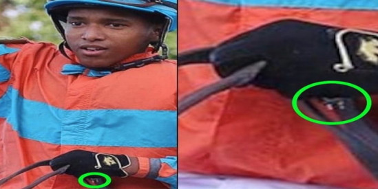 Koşu içinde Elektrikli cihaz kullanan jokeye 10 yıl o Hipodroma girmeme cezası verildi
