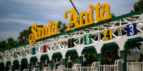 9 Nisan 2022 Santa Anita'da Taiba, Santa Anita Derby Galibiyetiyle Şok Etkisi Yarattı! Desert Dawn, Anita Oaks’da Adare Manor’ı Üzdü.