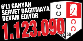 İstanbul yarışlarında 6’lı Ganyan’ı 120 TL’ye bulan yarışsever 1.123.090,23 TL kazandı