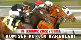 İstanbul ve Bursa koşularında ceza alan jokeyler, protesto çekilen koşular ve satılan atlar…