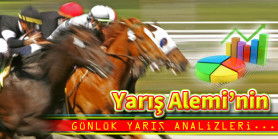 9. Ağustos Salı günü Ankara'da 6.7.8.9 koşuların analizleri yapıldı.