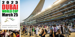 25 Mart Cumartesi günü Dubai World Cup koşacak olması 22 Mart idman pistti çok kalabalıktı.