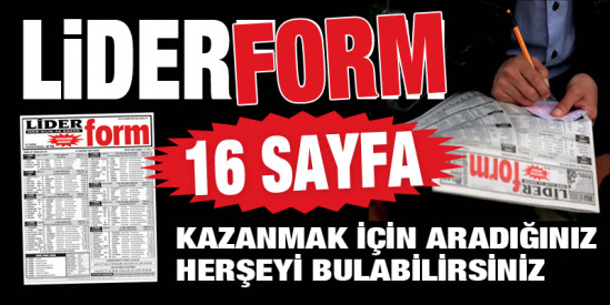 LİDERFORM, Altılı ve Bahis oyunlarında kazandırıyor