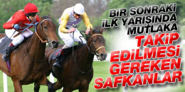 10 Temmuz Pazartesi günü Bursa-Elazığ'da yapılan yarışlarda bir sonraki koşuda takip edilmesi gereken safkanlar