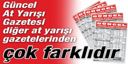 At Yarışı Gazeteniz GÜNCEL'den Cumartesi İstanbul'da 12.436,37 TL'lik Altılı